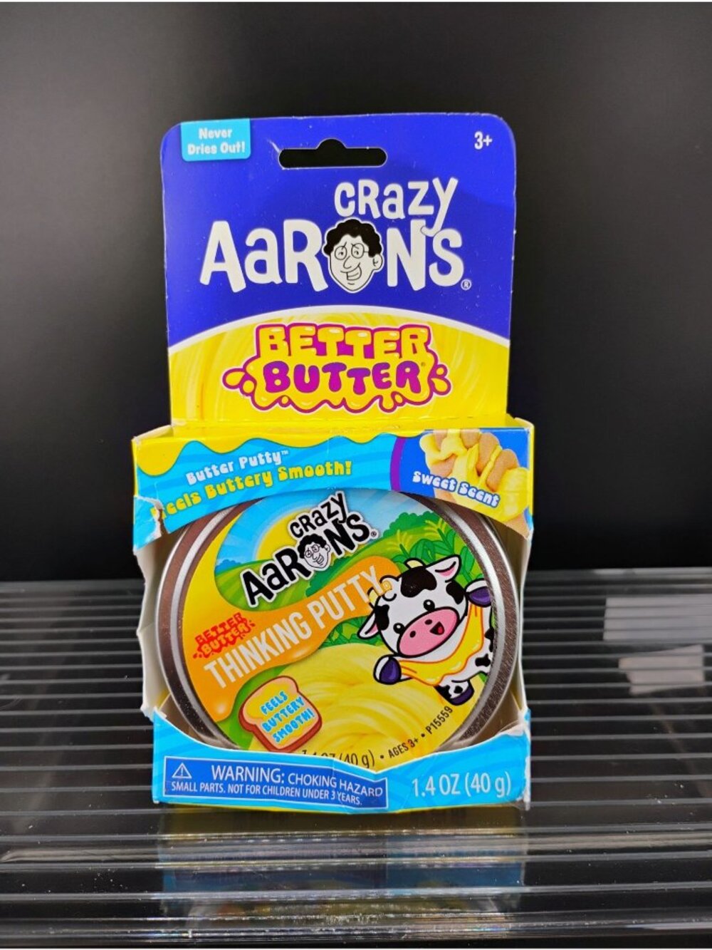 Crazy Aarons Thinking Putty Better Butter 1.4 Oz Ages 3+